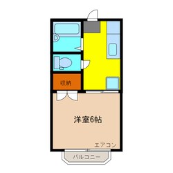 末長ハイツの物件間取画像